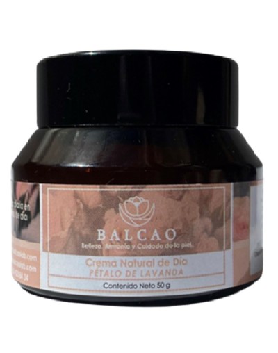 Crema natural de día pétalo de lavanda 50 g