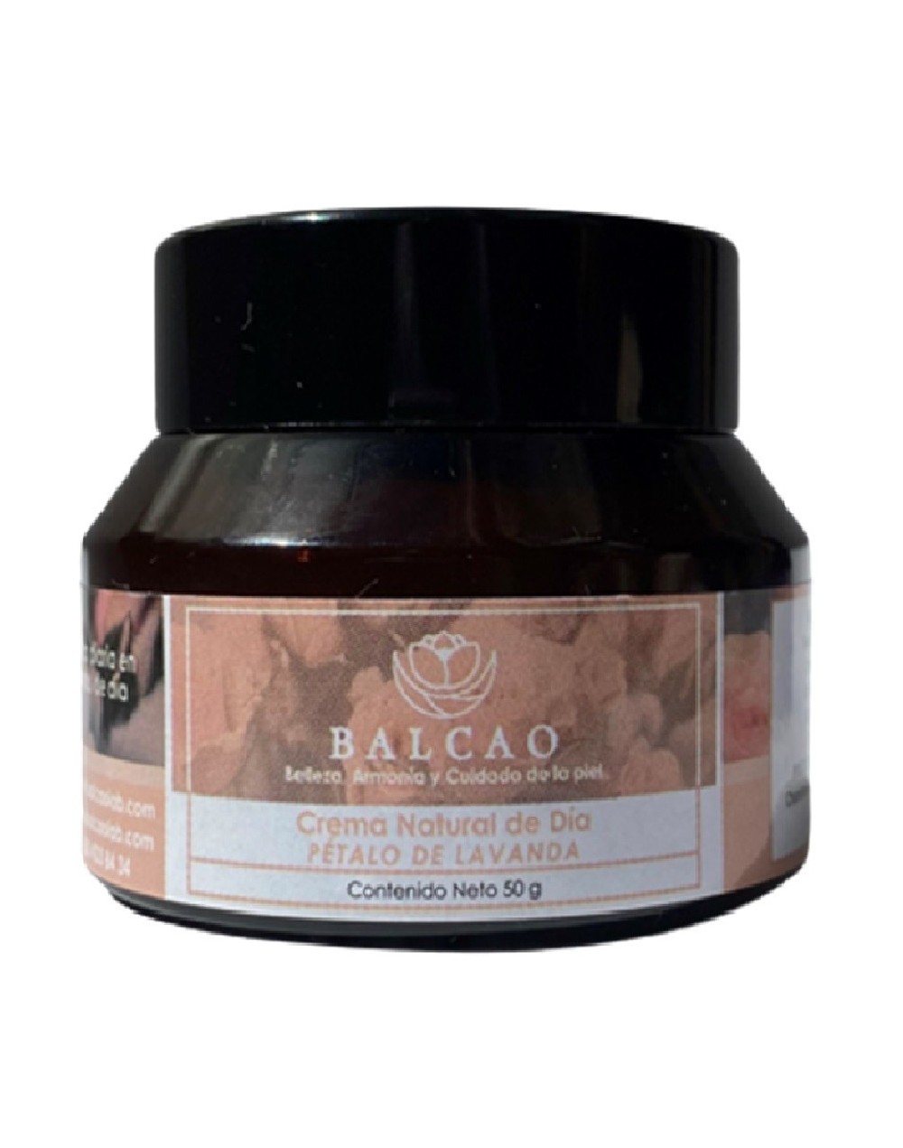 Crema natural de día pétalo de lavanda 50 g