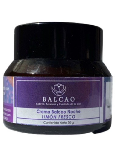 Crema de noche limón fresco 30 g