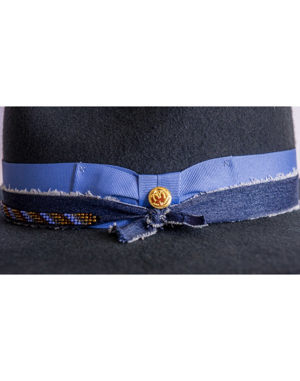 Sombrero Místico Cinto denim Ana Martin