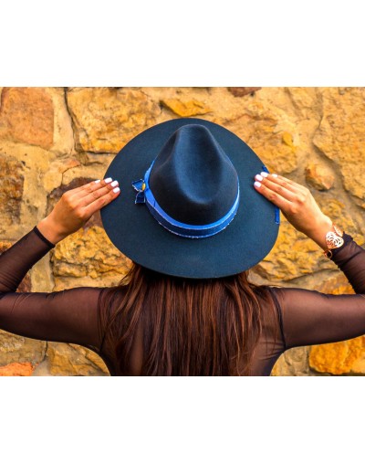 Sombrero Místico Cinto denim Ana Martin