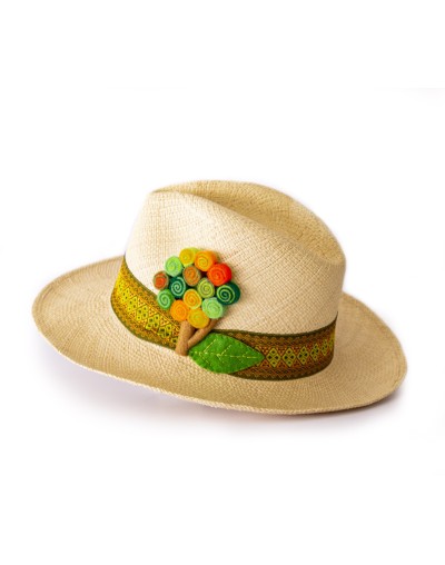 Sombrero Etéreo árbol de fieltro Ana Martin
