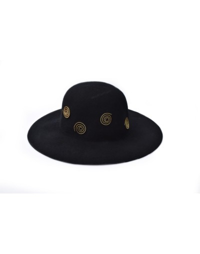 Sombrero Osadia Real Espiral Zipper Ana Martin