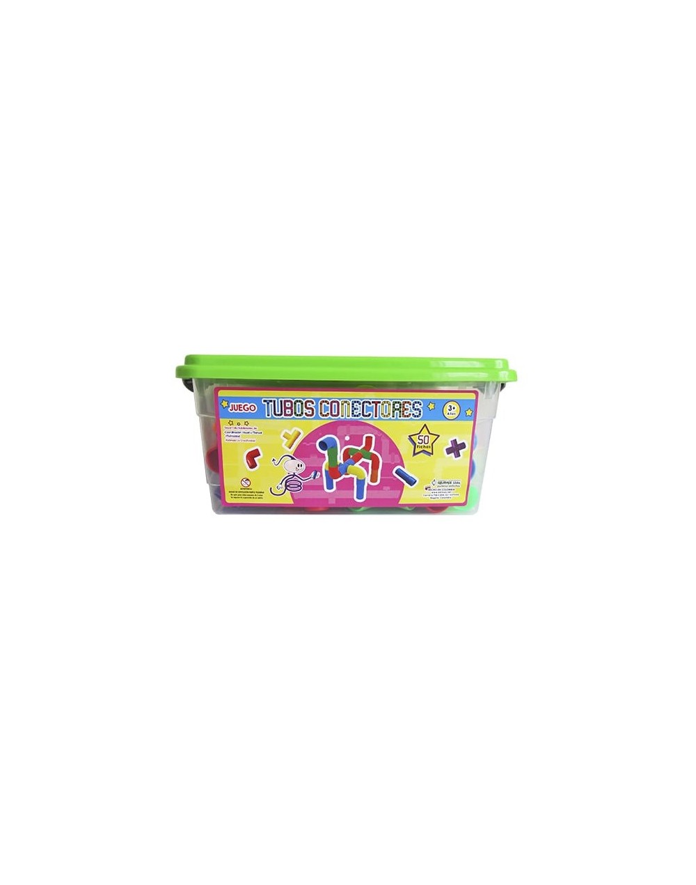 Tubos conectores x50 piezas