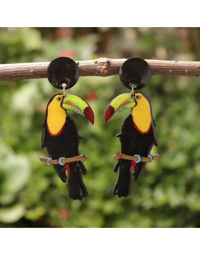 Aretes Tucanes del Caribe
