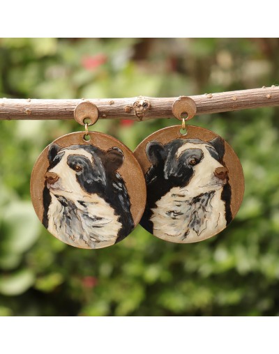 Aretes Osos de Anteojos