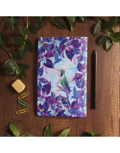 Libreta grande Colibrí Puntiblanco
