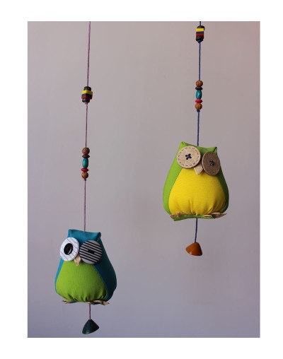 Móvil de Búhos infantil Ref 006