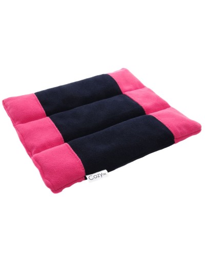 Cojín térmico cuadrado fucsia