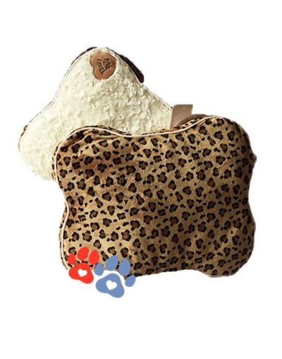 Cama cojín forma hueso