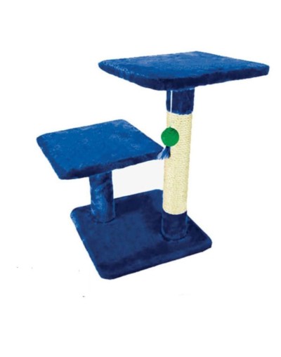 Gimnasio doble plataforma para gatos