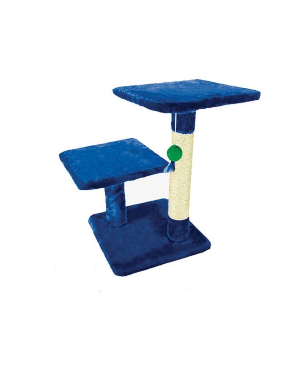 Gimnasio doble plataforma para gatos