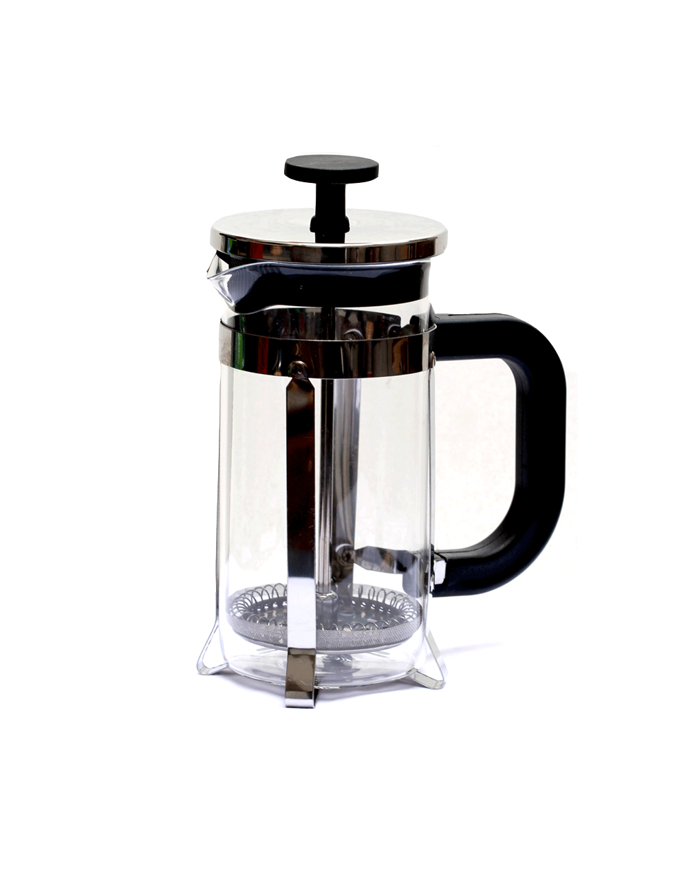 Prensa francesa plateada 600 ml