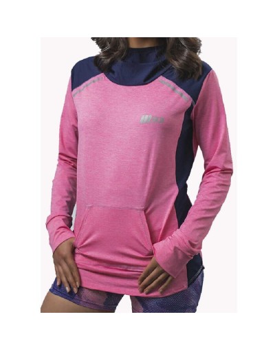 Buso licra deportivo mujer multideporte rosado