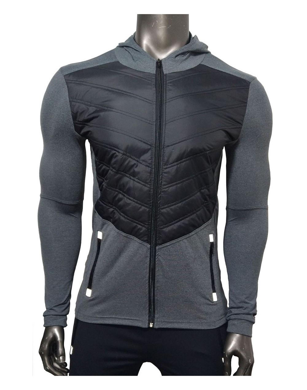 Chaqueta deportiva hombre gym 