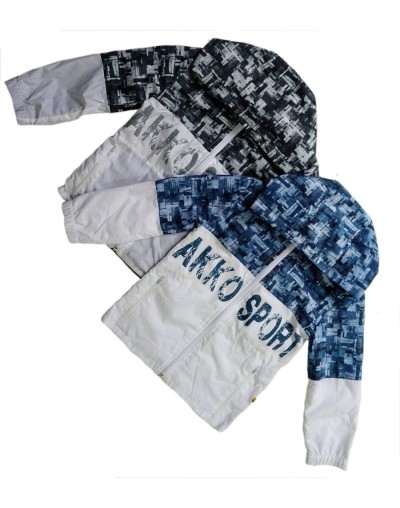 Chaqueta niño deportiva cortavientos