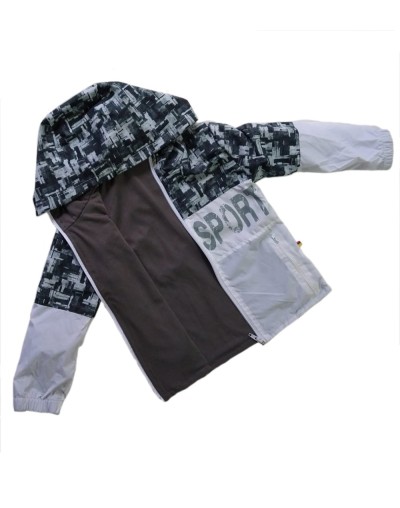 Chaqueta niño deportiva cortavientos