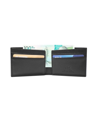 Billetera slim Negro