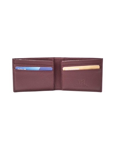 Billetera slim Vinotinto