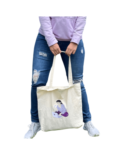 Bolsa en tela  gratitud