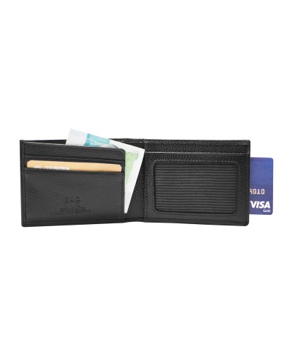 Billetera Slim visor Negro