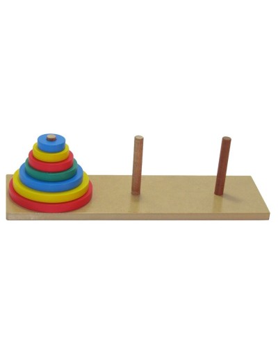 Torre de hanói x7 piezas