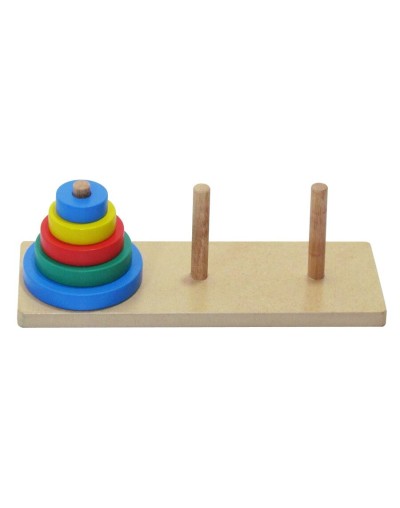 Torre de hanói x5 piezas