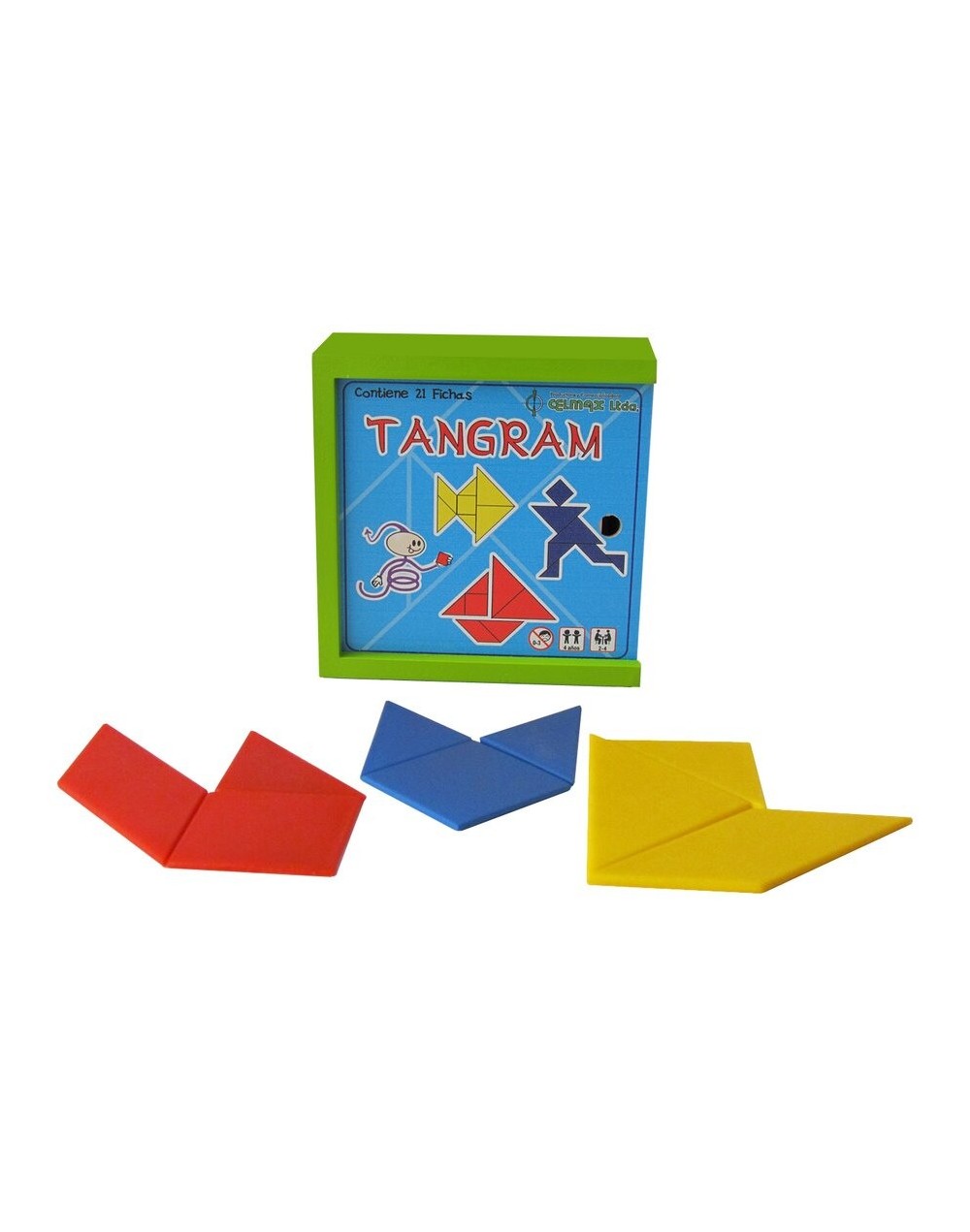 Tangram x21 piezas