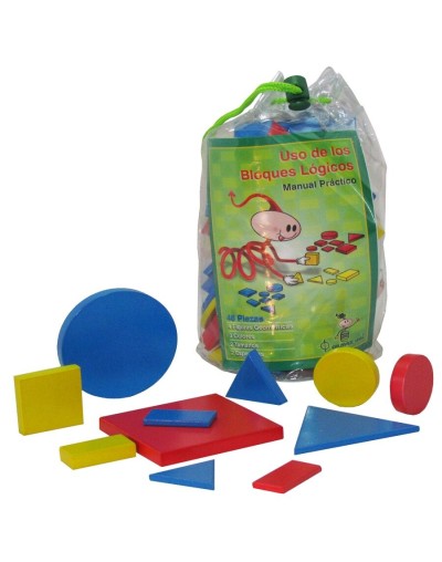 Bloques lógicos pequeños x48 piezas