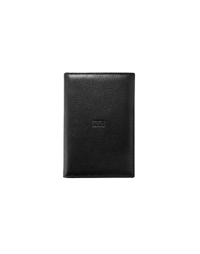 Porta pasaporte sencillo Negro
