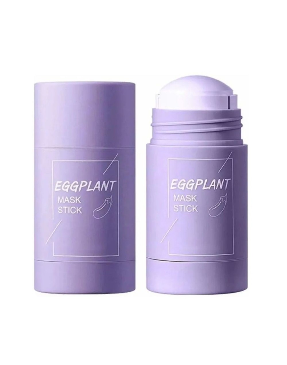 Mascarilla vegana de berenjena