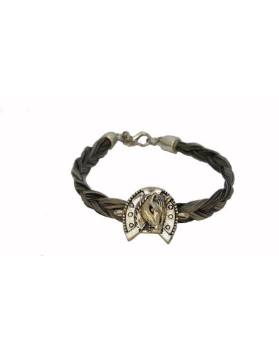 Pulsera en crin de caballo