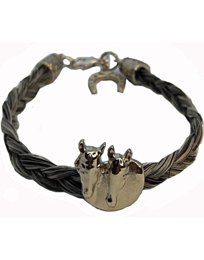 Pulsera en crin de caballo