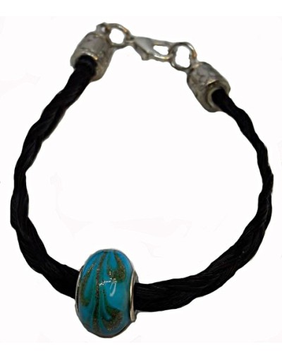 Pulsera en crin de caballo