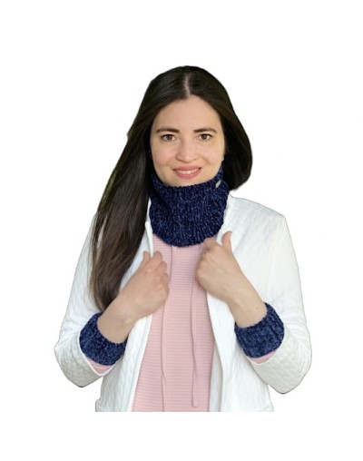 Cuellos y punos tejidos tengo frio 