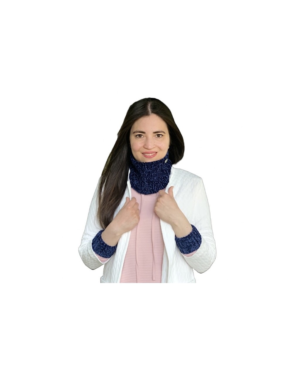 Cuellos y punos tejidos tengo frio 