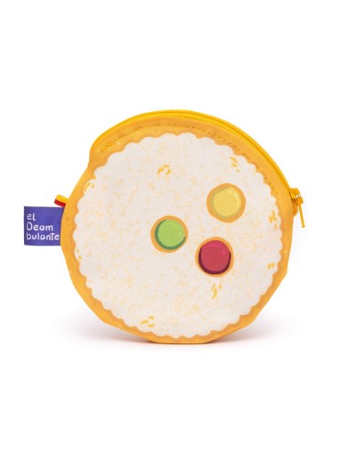 Monedero galleta tres ojitos