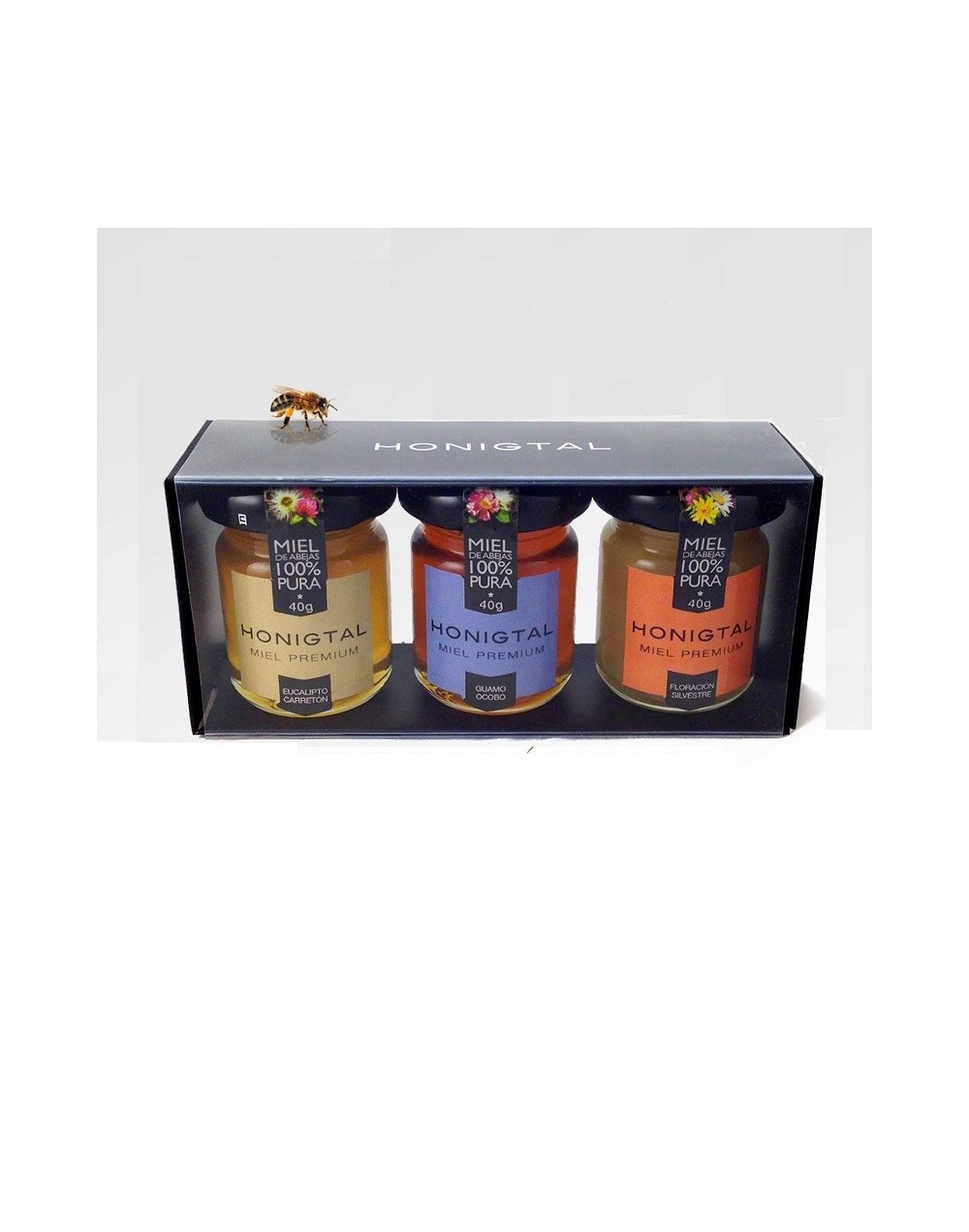 Miel Honigtal TrÍo Mini 3x40g