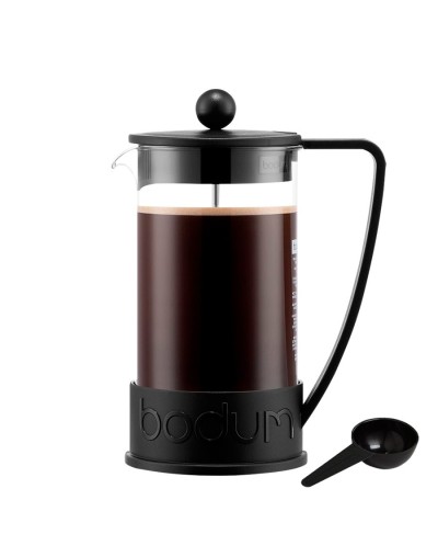 Prensa Francesa Bodum Brazil Negra 8 Tazas 1 litro
