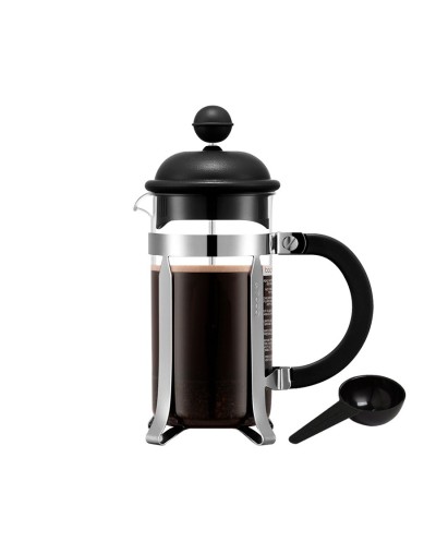Prensa Francesa Bodum Caffettiera Negra 3 Tazas 350 ml