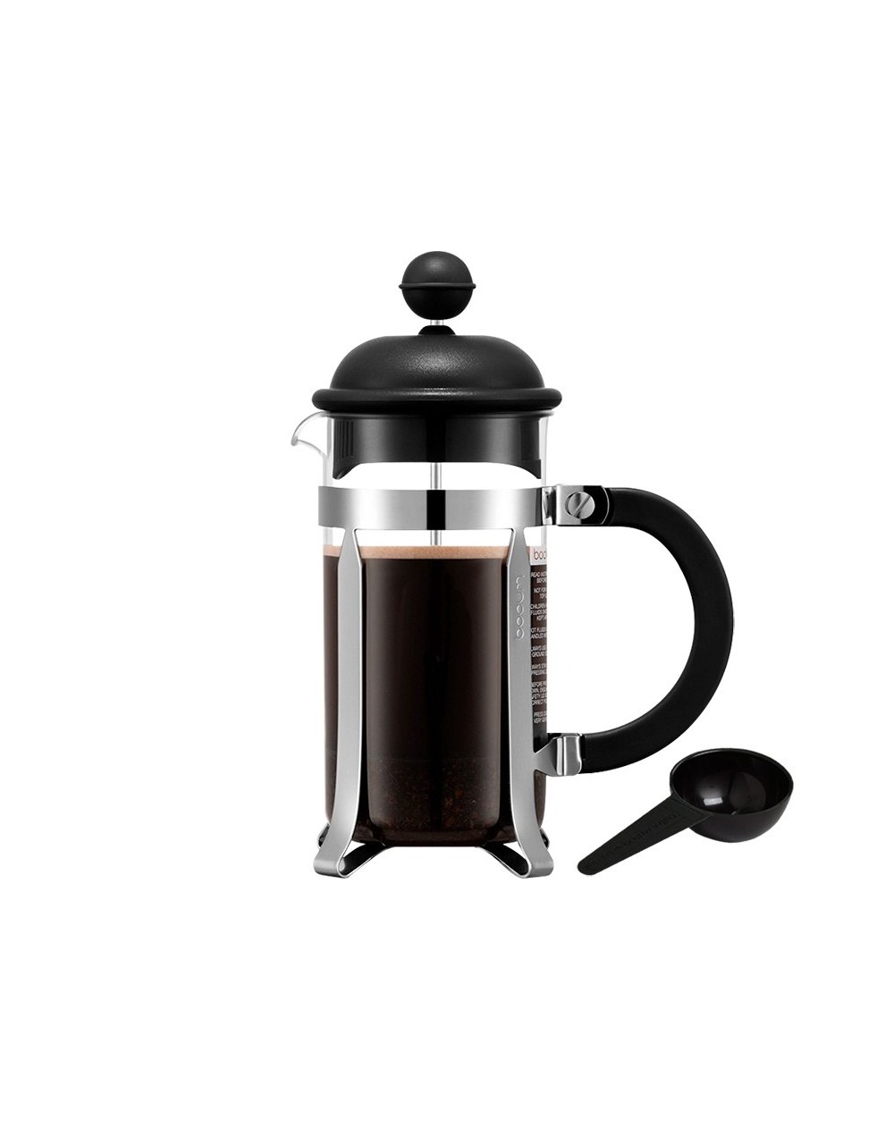 Prensa Francesa Bodum Caffettiera Negra 3 Tazas 350 ml
