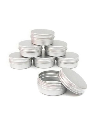 Envase de aluminio 50 gr tapa roscax 12 unidades