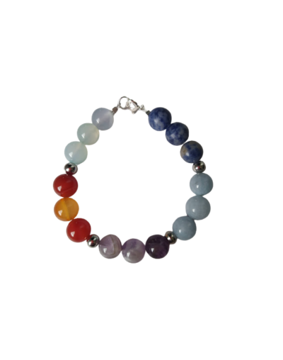Aguamarina pulsera de la comunicación