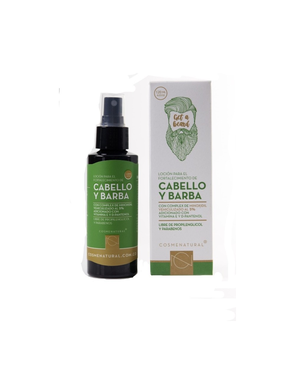 Loción con minoxidil para hombre 120ml