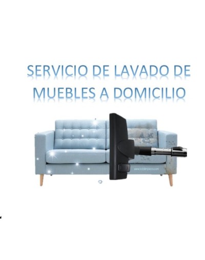 Lavado a vapor de muebles