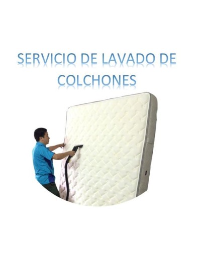 Servicio de lavado de colchones