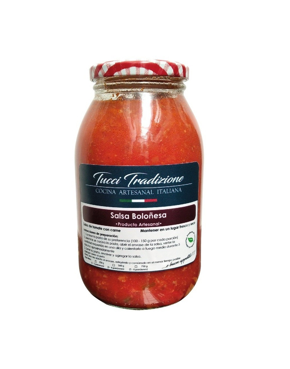 Salsa boloñesa 750 ml