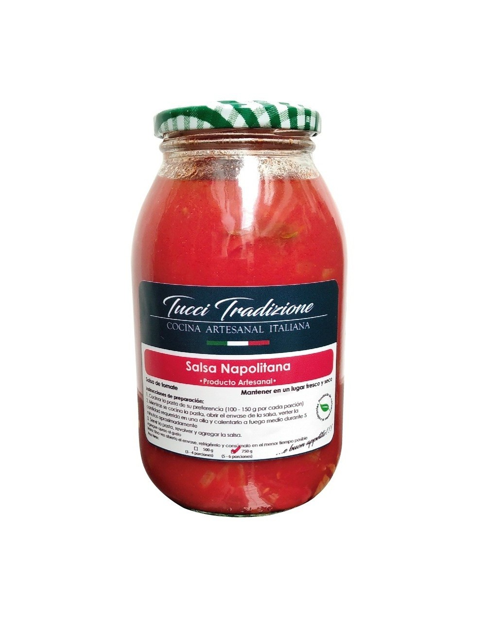 Salsa napolitana 750 ml