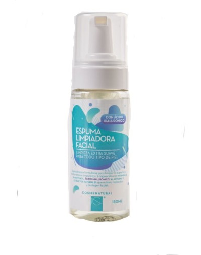 Espuma facial limpiadora
