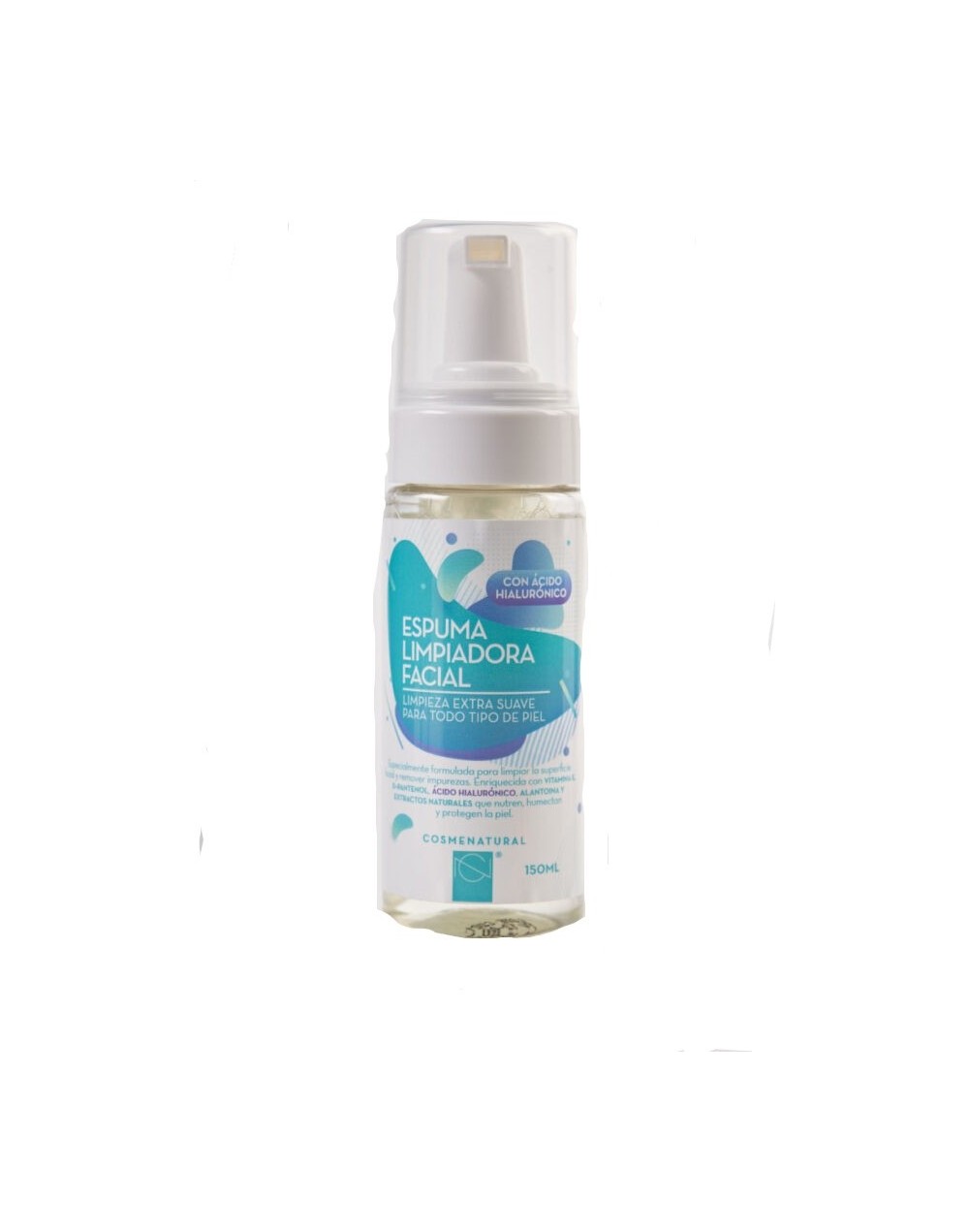 Espuma facial limpiadora